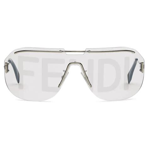 fendi silver sunglasses|authentic Fendi sunglasses.